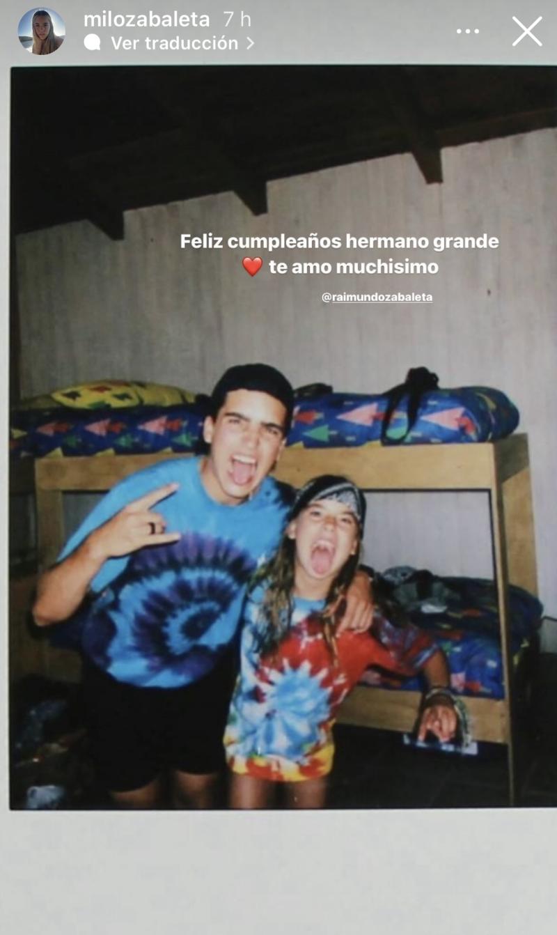 Milagros y Raimundo Zabaleta - Instagram