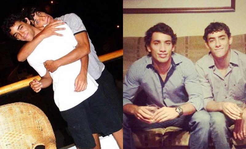 Austin Palao y su hermano Said