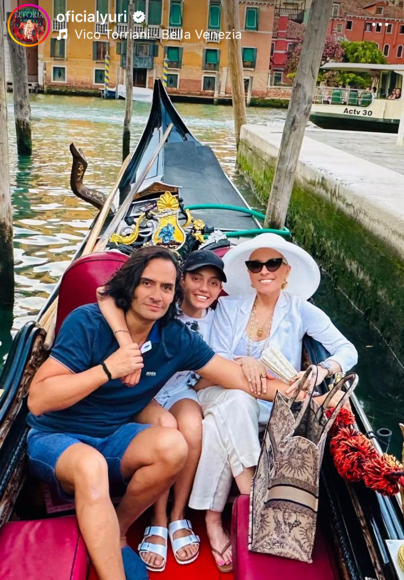 Yuri, Rodrigo Espinoza y su hija Camila - Instagram