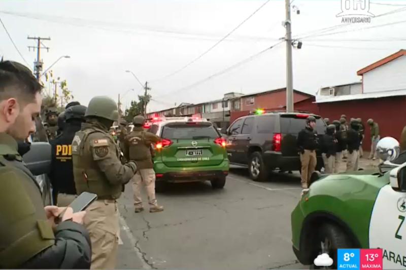 Procedimiento en La Pintana