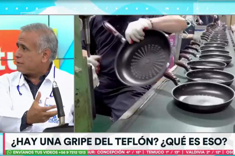 El doctor Ugarte explica qué es la gripe del teflón