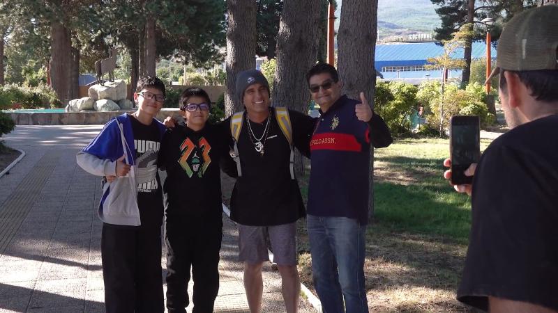 Claudio Iturra en "La ruta de la patagonia"