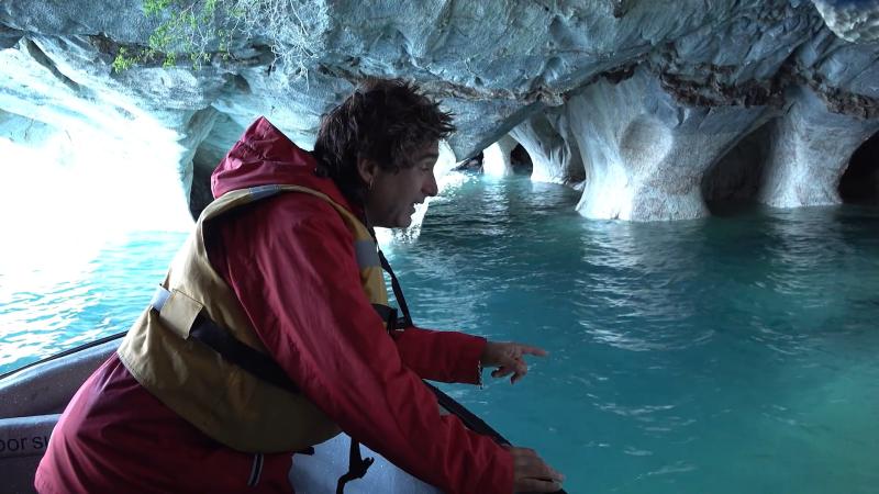Claudio Iturra en "La ruta de la patagonia"