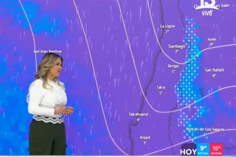 Michelle Adam adelanta lluvias en la capital