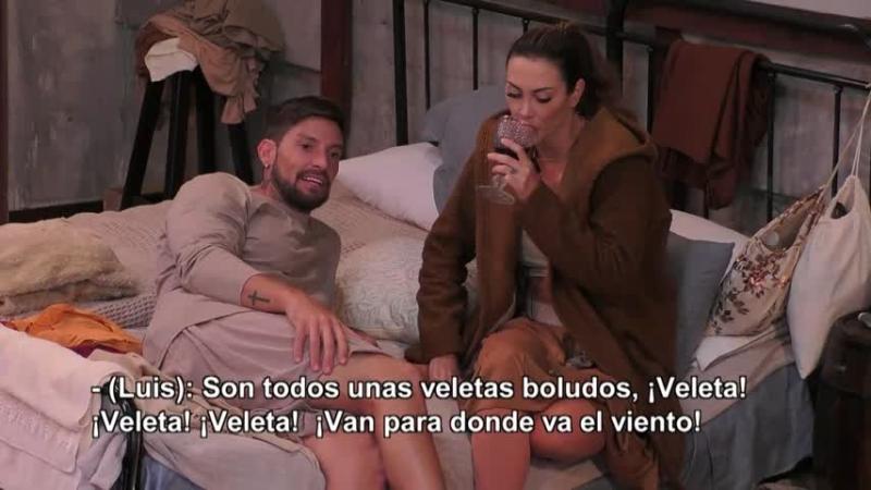 Luis Mateucci y Daniela Colett.