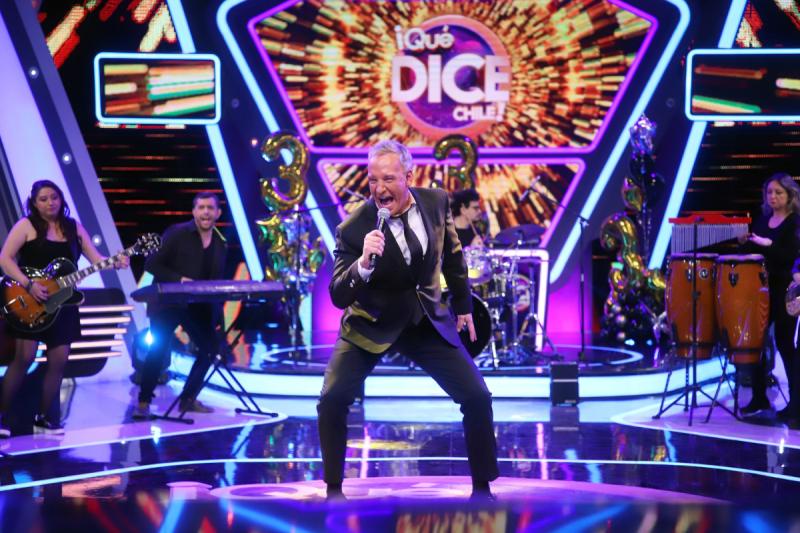 Martín Cárcamo en "¡Qué Dice Chile!"