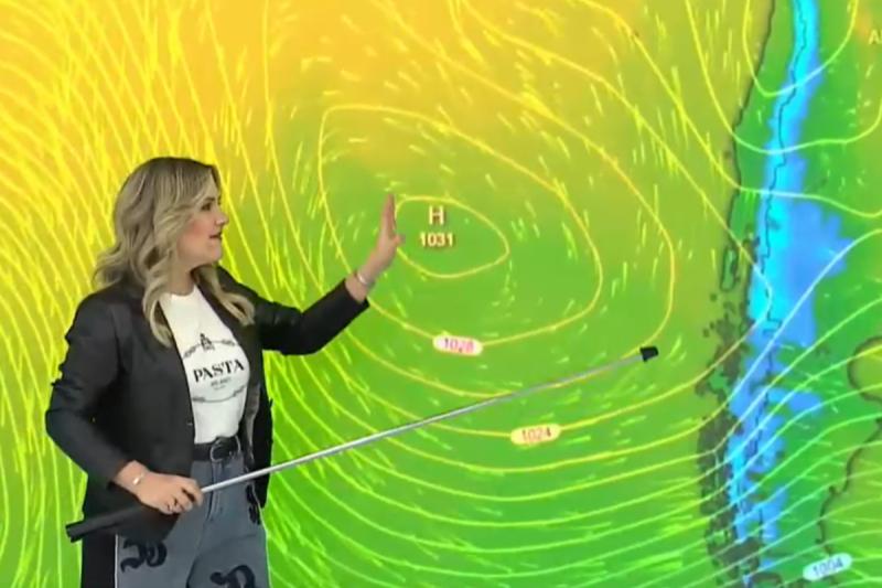 Michelle Adam informa sobre el sistema frontal