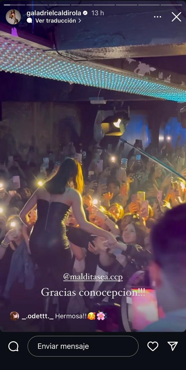 Oriana y Gala en Concepción.