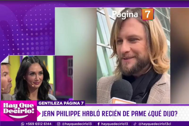 Pamela Díaz habla de Jean Philippe Cretton