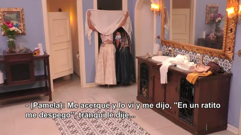 El momento de las confesiones de Pamela Díaz.