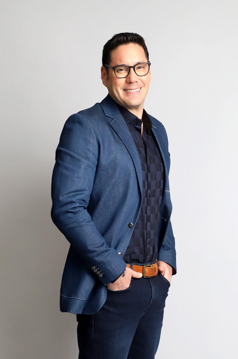 Pancho Saavedra animador de Canal 13