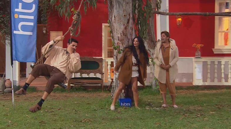 Pamela Díaz, y Botota entrevistan a Pangal en Ganar o Servir