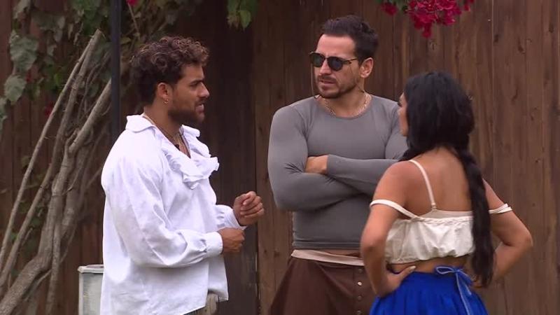 Pangal Andrade, Pamela Díaz y Austin Palao en Ganar o Servir.