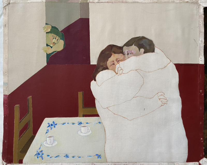 Patricia Israel. Abrazo Clandestino.