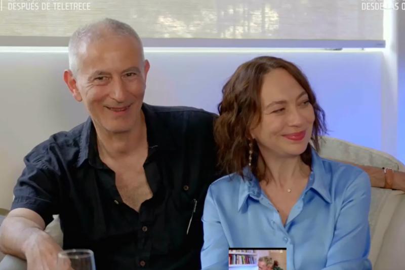 Patricia Rivadeneira y su esposo italiano en "De Tú a Tú"