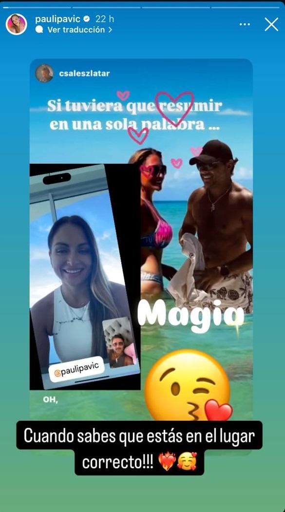 Paula Pavic entregó detalles exclusivos de su nueva relación con el ex de una reconocida actriz