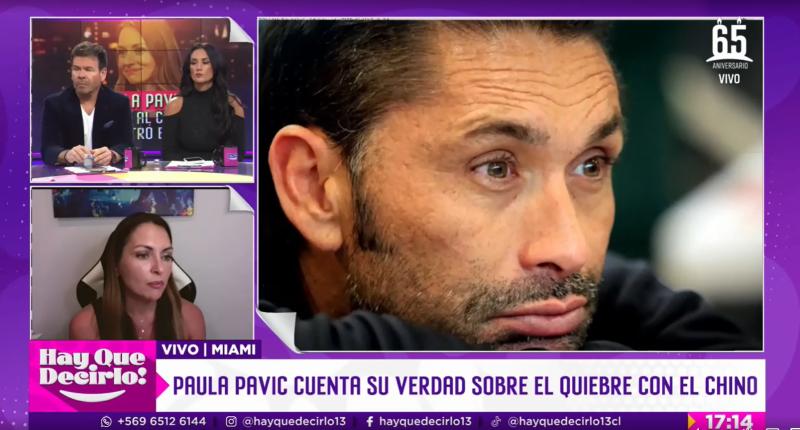 Paula Pavic se sinceró sobre el fin de su matrimonio con Chino Ríos