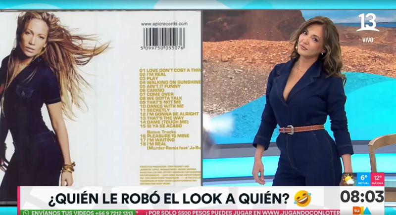 Priscilla Vargas se luce con un look similar a la cantante