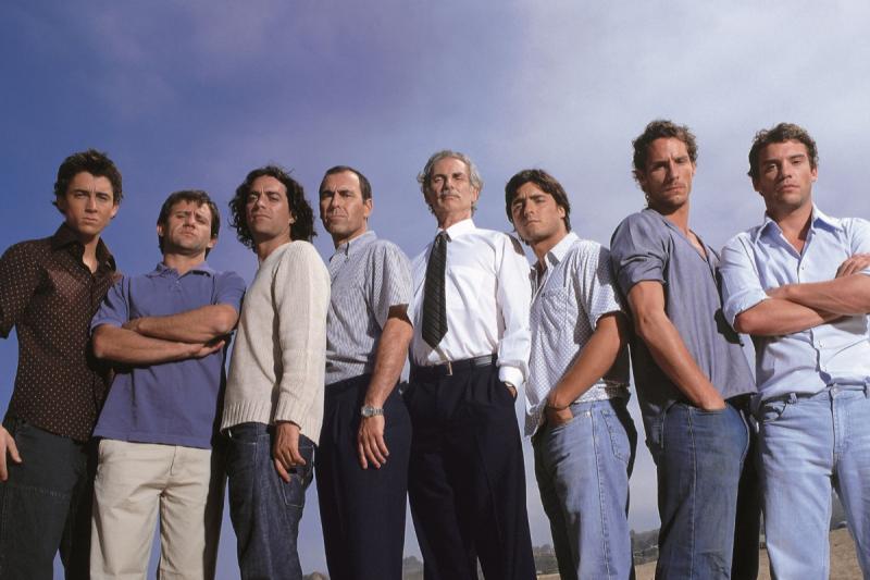 "Machos", histórica teleserie de Canal 13