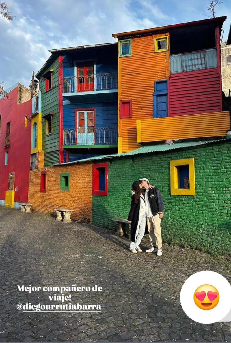 Carla Jara y Diego Urrutia - Créditos Instagram