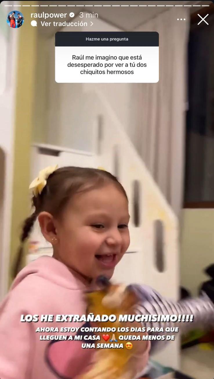 Historia de Raúl Peralta sobre el reencuentro con sus hijos.