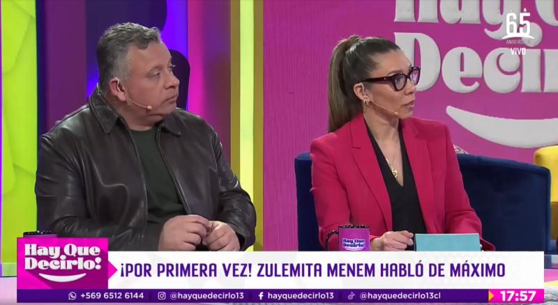 Zulemita Menen habló por primera vez sobre su relación con Máximo Menem Bolocco