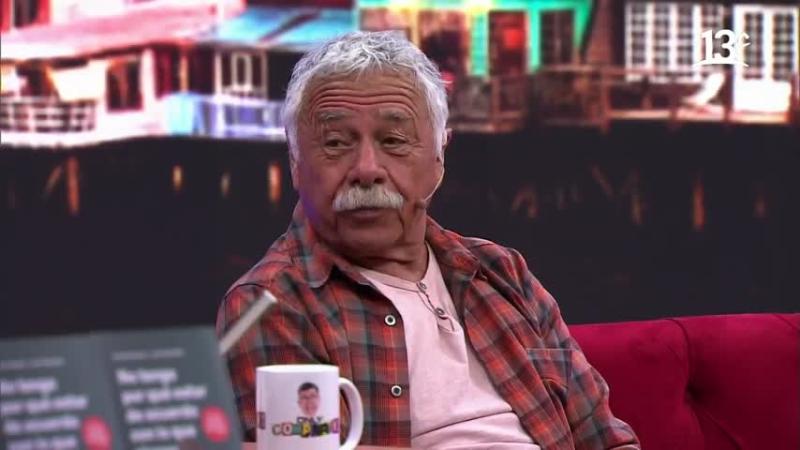 Carlos Caszely es el primer invitado al late show "Only Comparini". Créditos: Canal 13C