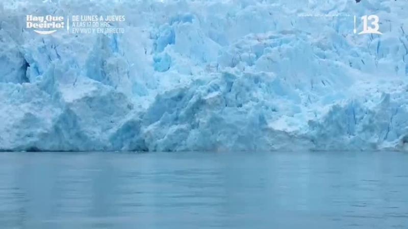 Claudio Iturra en el Glaciar San Rafael - La Ruta de la Patagonia