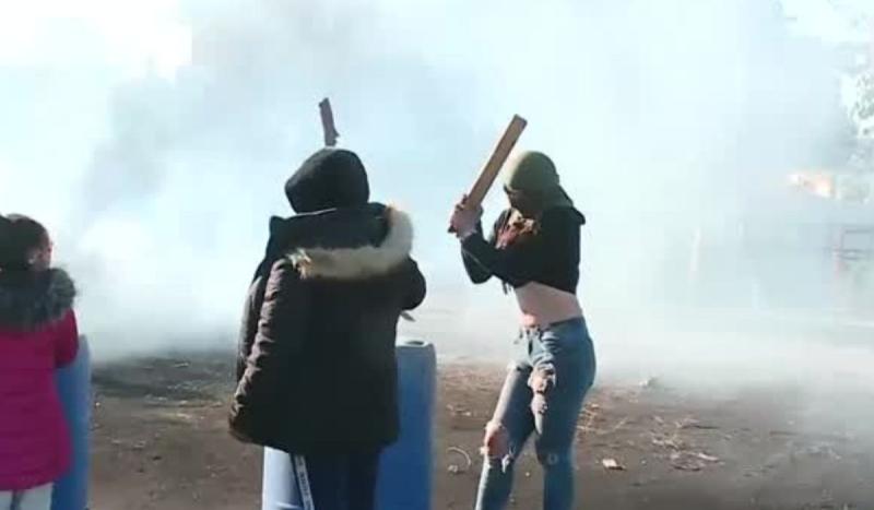 Vecinos de Lampa inician barricadas por octavo día sin luz | Tu Día