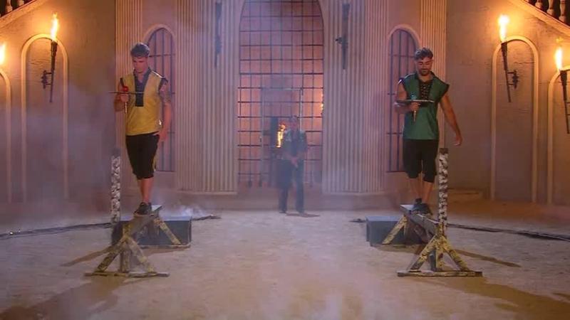 Reñida prueba entre Raimundo Cerda y Austin Palao