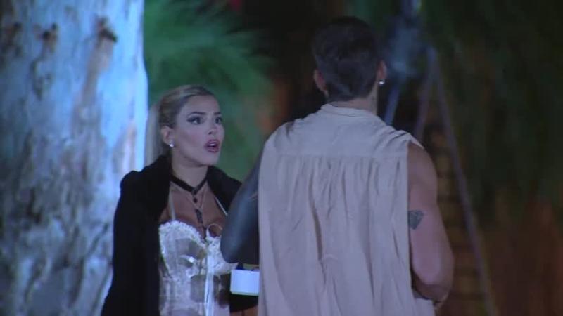 La conversación entre Oriana y Mateucci tras la tensa pelea en Ganar o Servir.