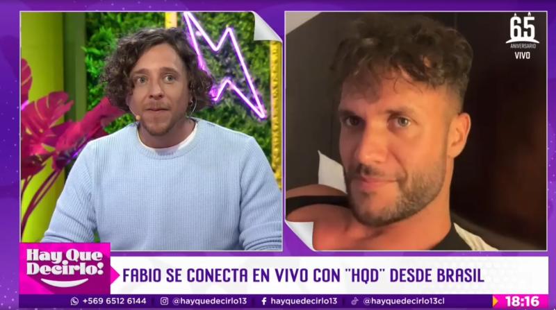 Fabio Agostini - Créditos captura "¡Hay que decirlo!"