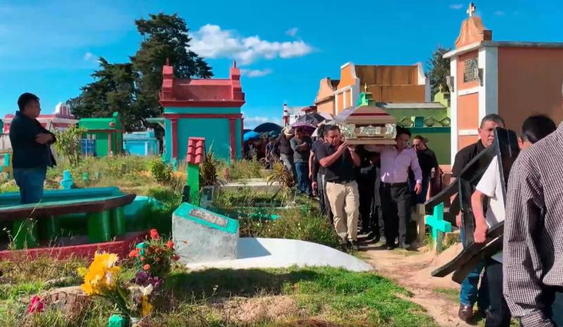 Rito fúnebre en Guatemala.