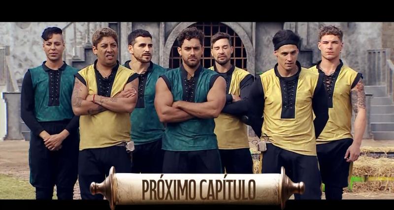 Hombres listos para competir