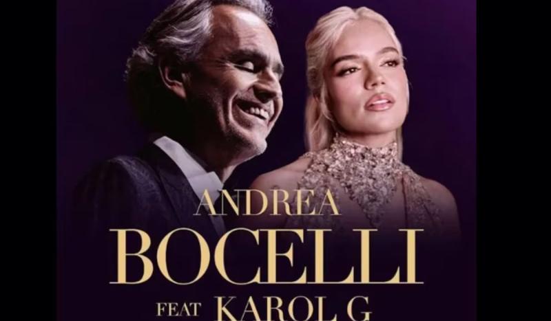Karol G y Andrea Bocelli "Vivo por Ella" del álbum 'Duets'