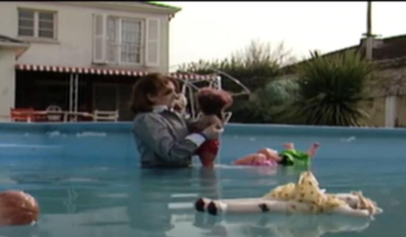 Gloria Münchmeyer en "Los títeres"