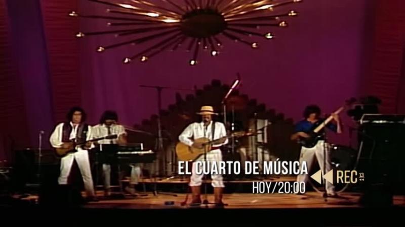 Miguel "Negro" Piñera en "El Cuarto de Música"