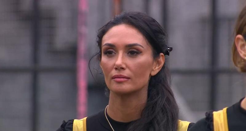 Pamela muy seria pero confiada tras perder