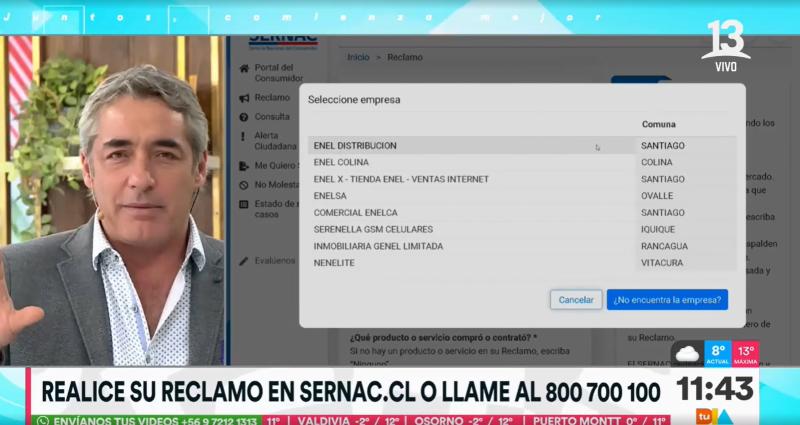 Así puedes reclamar en el SERNAC si tus electrodomésticos se dañaron tras tras los cortes de luz