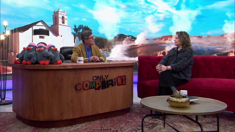 Claudia Conserva en Only Comparini. Canal 13C.