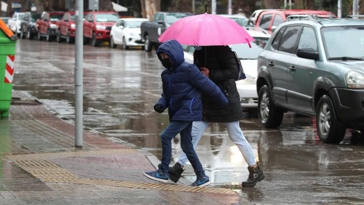 Lluvias en la región Metropolitana