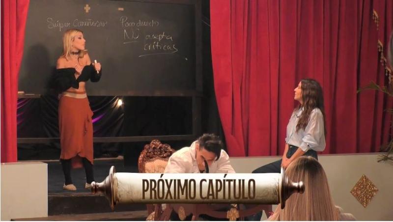 Oriana y Facundo en actividad