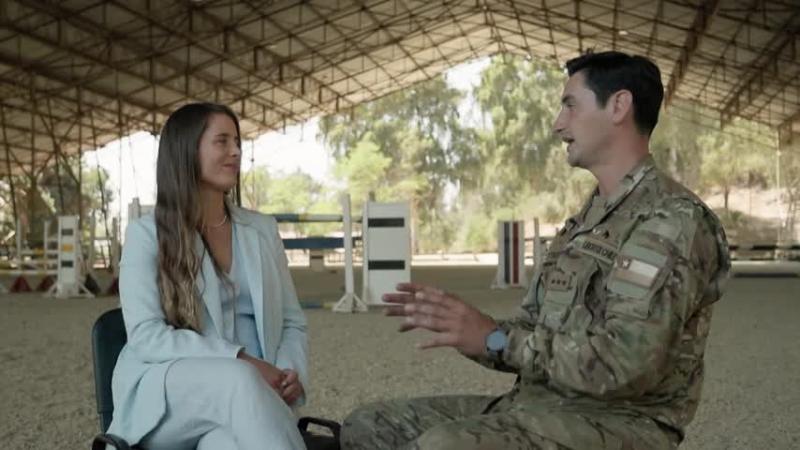 Trinidad Carvajal y Jaime Bittner en Resilientes Totales.