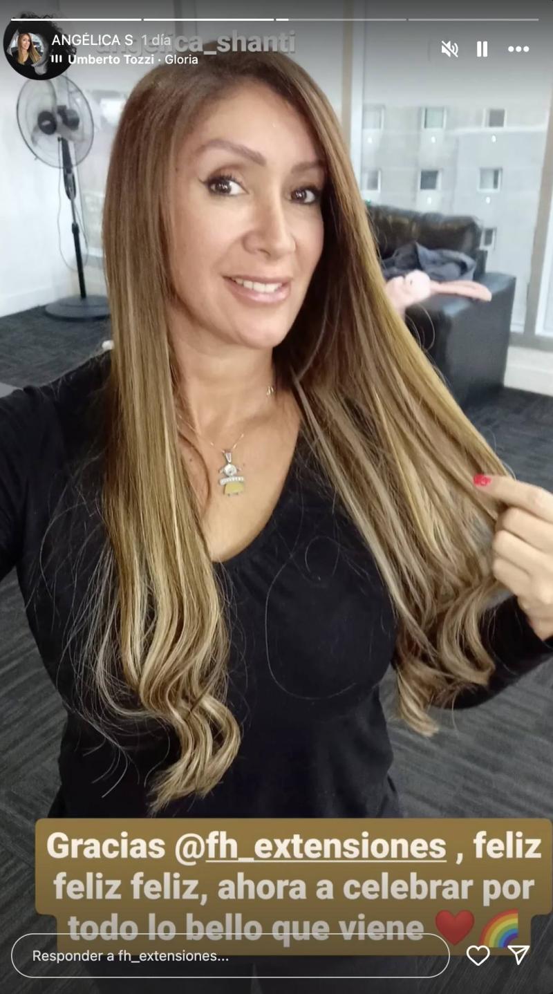 Angélica Sepúlveda sorprendió con drástico cambio de look.