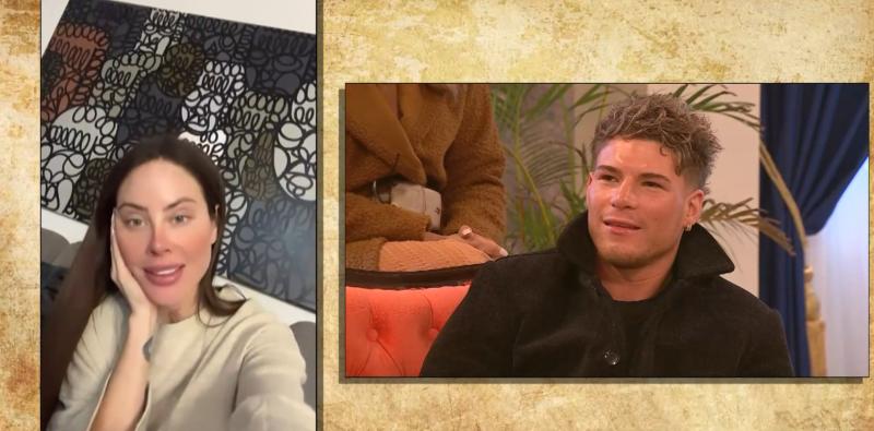 Raimundo Cerda responde una pregunta de Ignacia Michelson