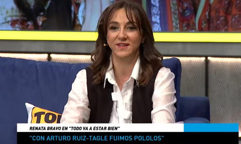 Renata Bravo admitió haber tenido un romance con el humorista Arturo Ruiz-Tagle