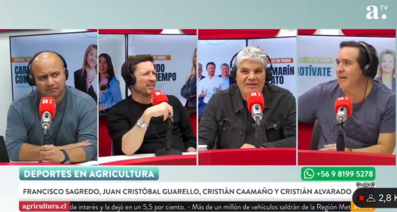 Cristián Caamaño recibió total repudio tras dichos contra Alejandra Díaz y su supuesta relación con Mauricio Isla.