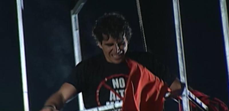 Pangal Andrade en la competencia de Año 0