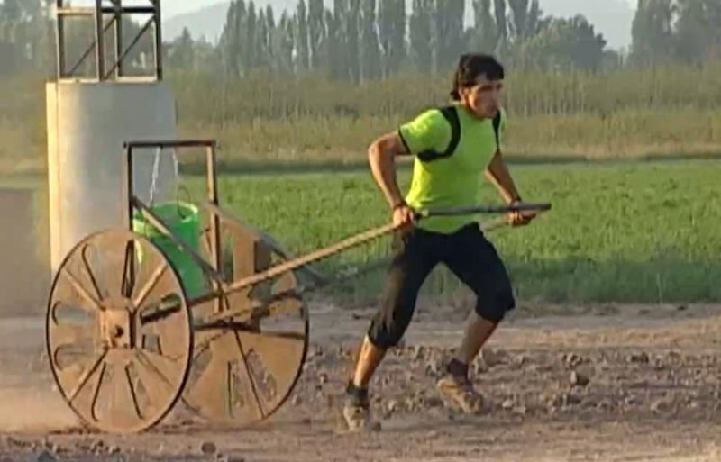 Pangal Andrade en la competencia de Año 0