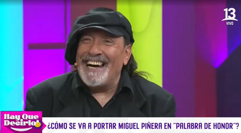 Negro Piñera es el primer confirmado para el nuevo reality "Palabra de Honor".